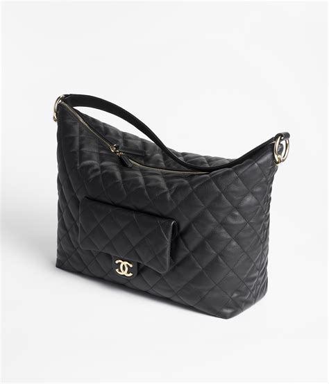 chanel large hobo bag|chanel maxi hobo bag.